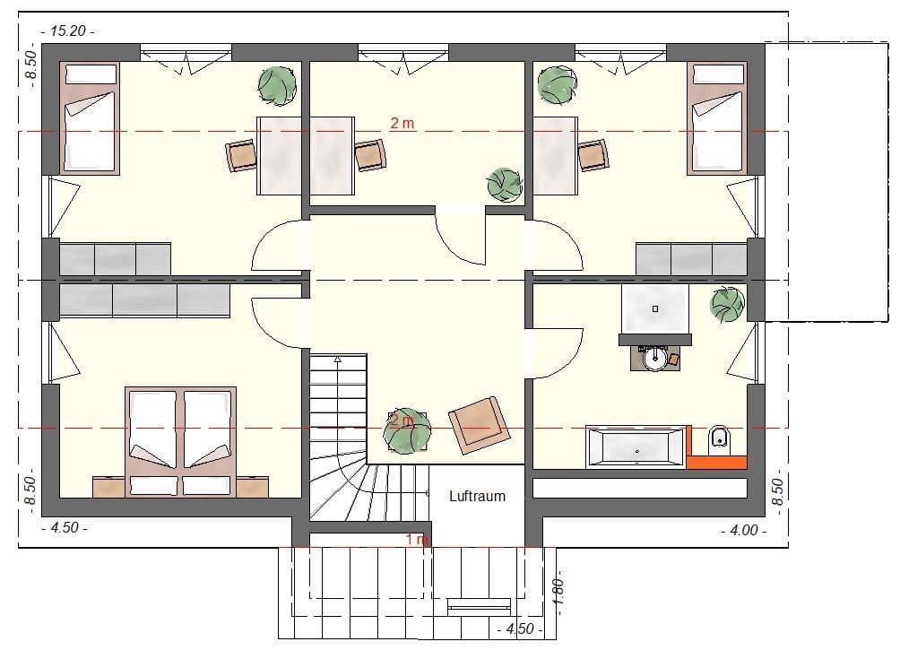 Duett Mehrgenerationenhaus - Grundriss DG.jpg