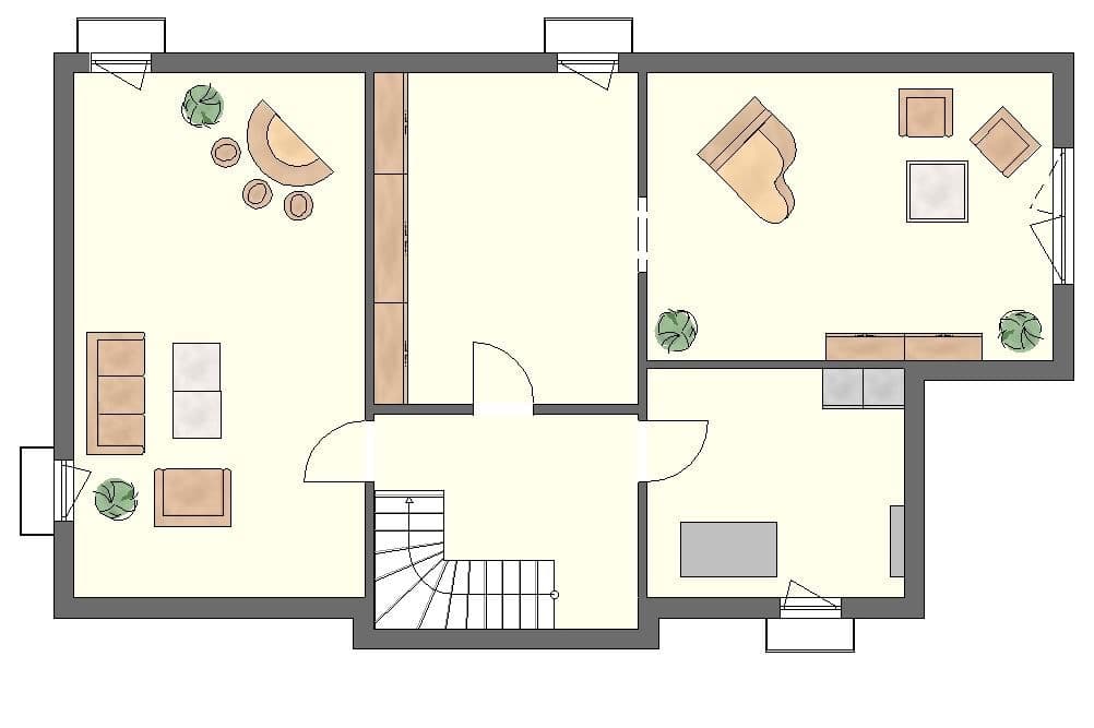 Duett Mehrgenerationenhaus - Grundriss KG.jpg
