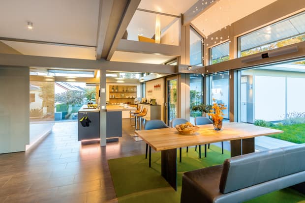 Offener Grundriss im HUF Haus ART 4