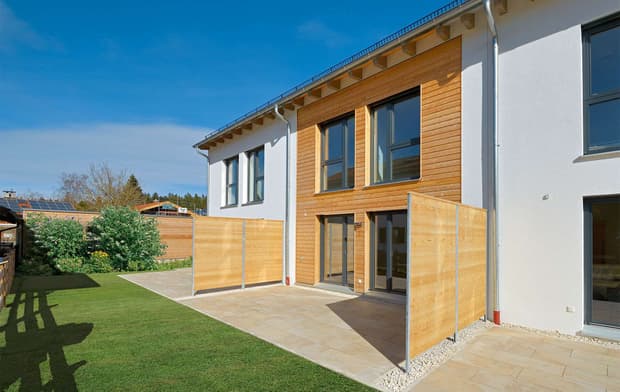 Gruber Naturholz - Reihenhäuser