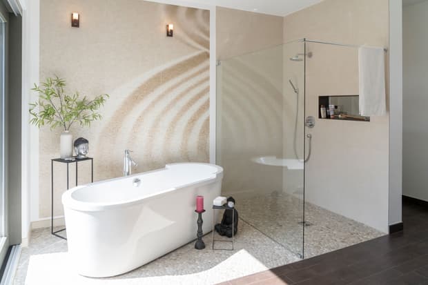 Hanse Haus Cubus 162 Suhr: Badezimmer 