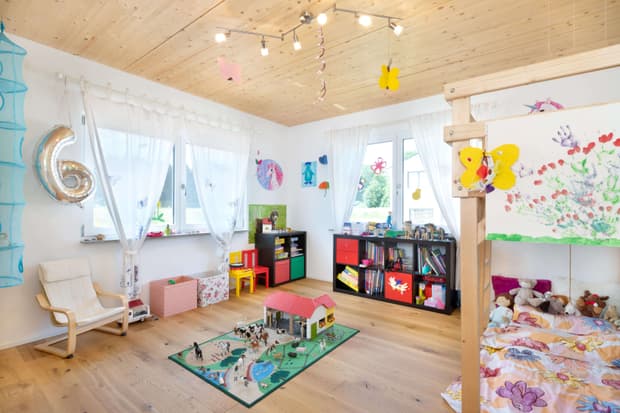 Eines der beiden Kinderzimmer