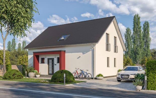 Einfamilienhaus von RENSCH-HAUS. Life 157. Eingangsbereich.