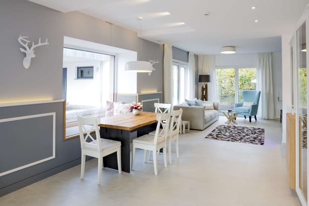 Sitzfenster im Musterhaus La Rocca