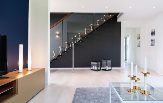 Musterhaus Victoria. Wohnzimmer.