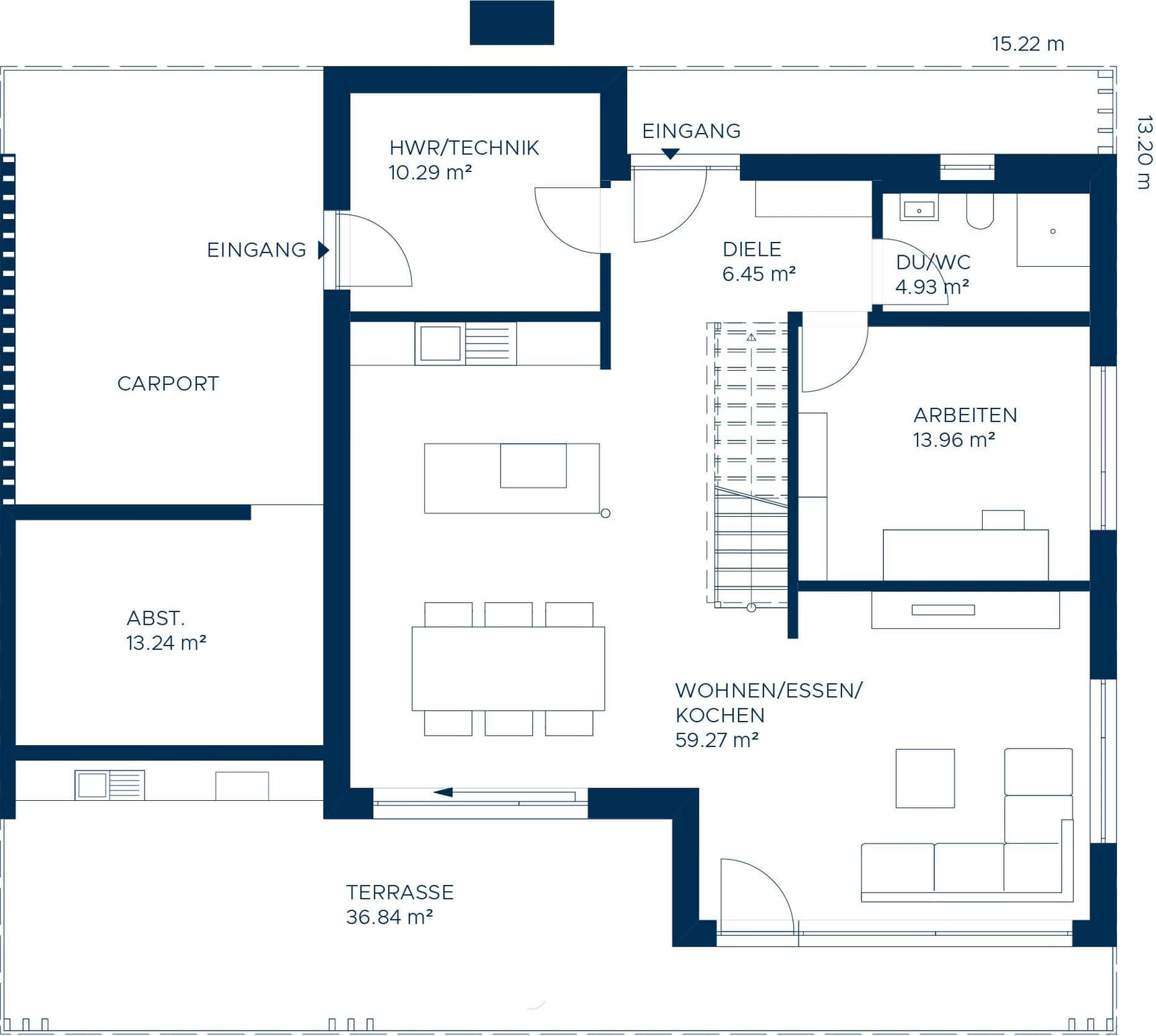 KAMPA Concept 04 Grundriss Erdgeschoss