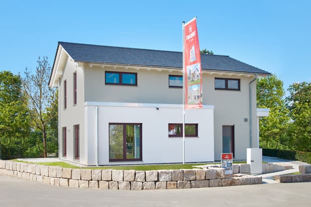 Musterhaus Mannheim auf Grundstück im Musterhauspark Mannheim