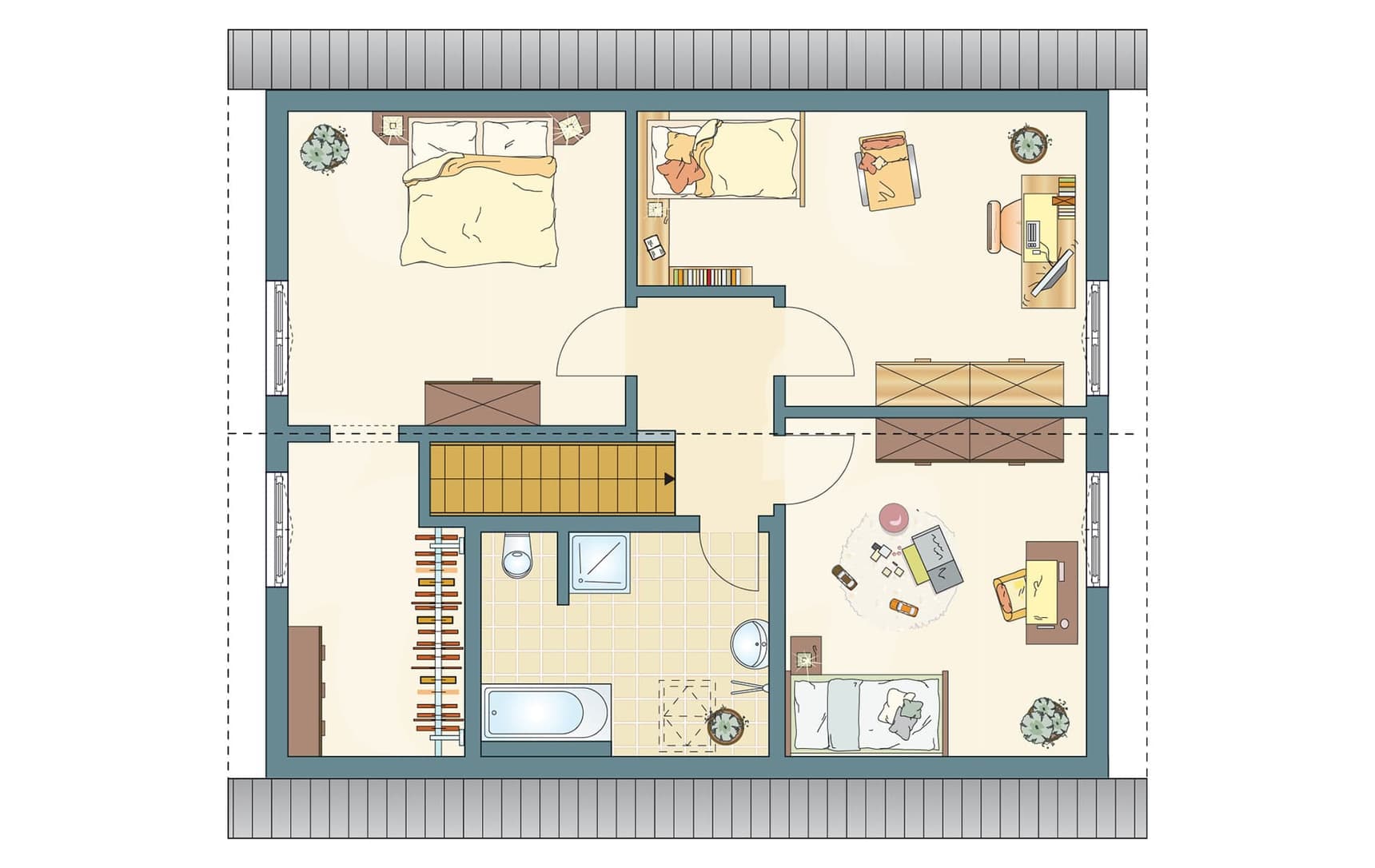 Grundriss Dachgeschoss - NEO 311