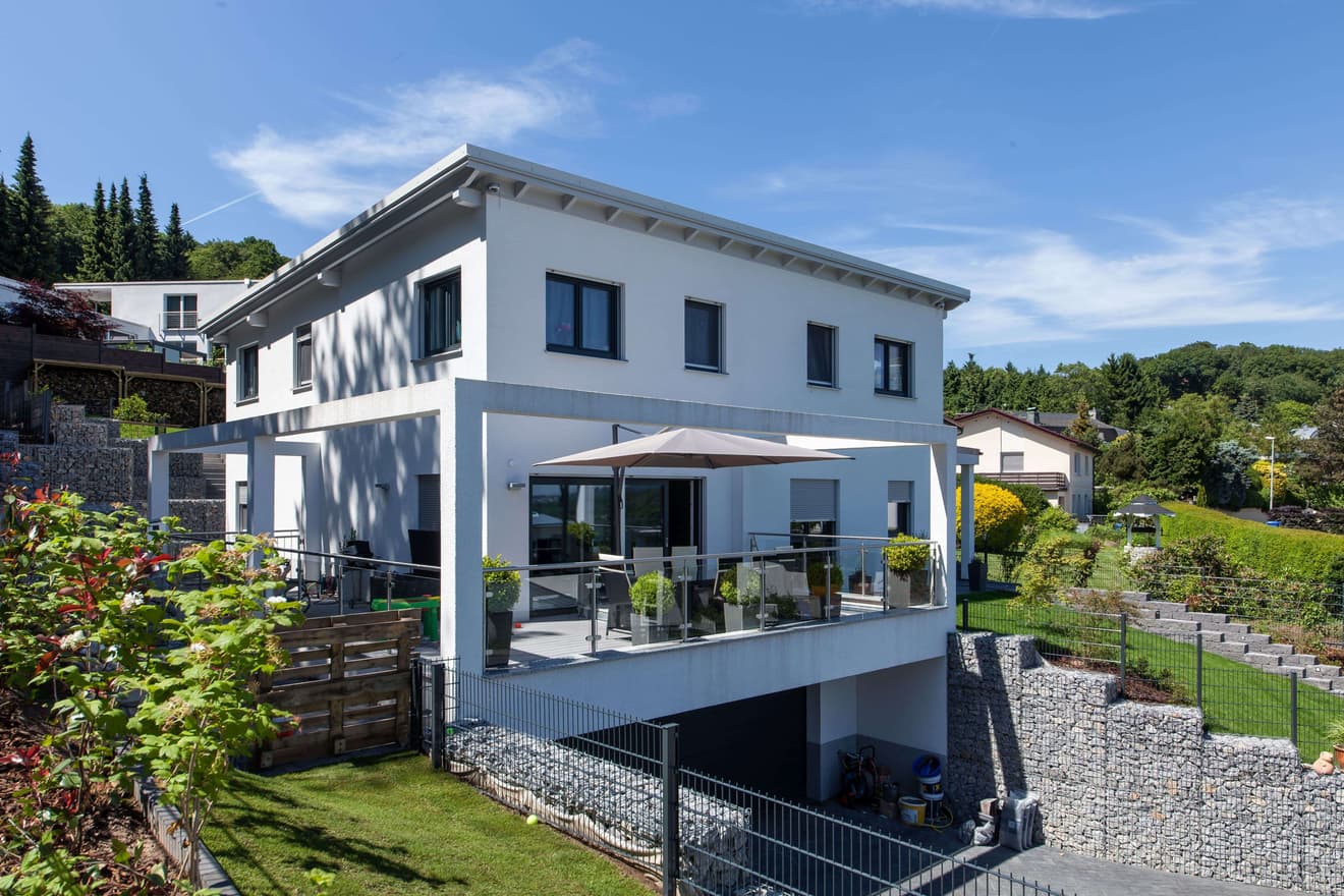 Fertighaus in Bauhausstil
