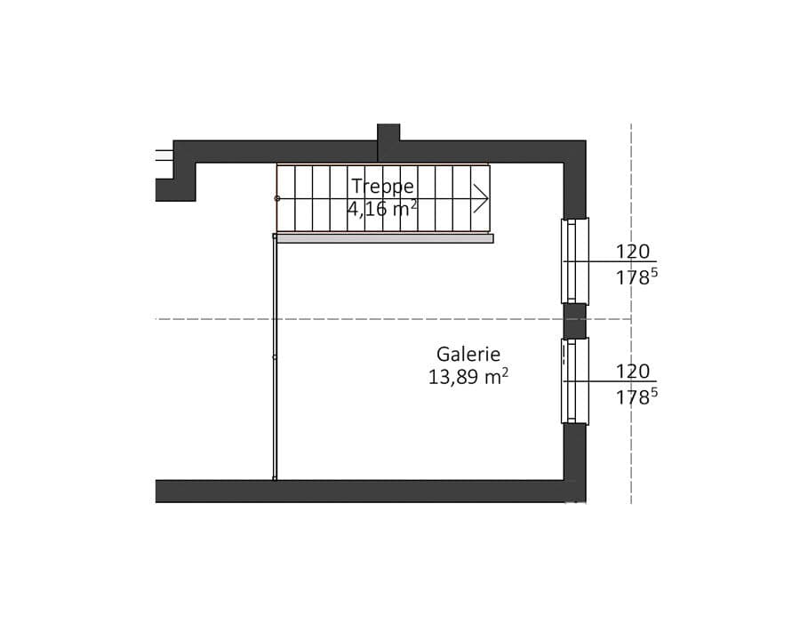 HARTL HAUS Musterhaus Fellbach Grundriss DG