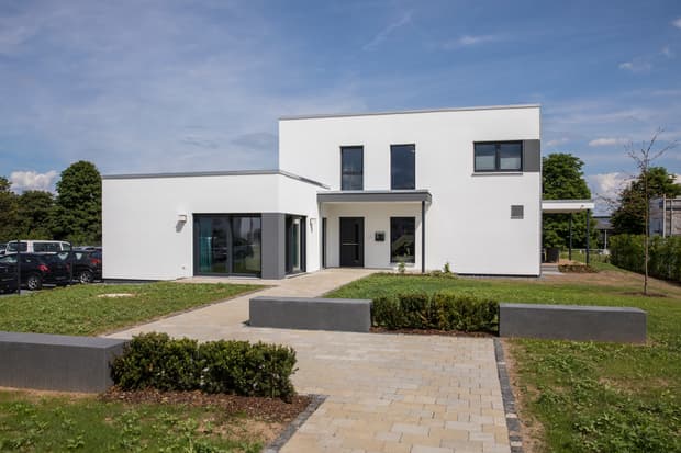 FingerHaus ALTERO Musterhaus Eingang