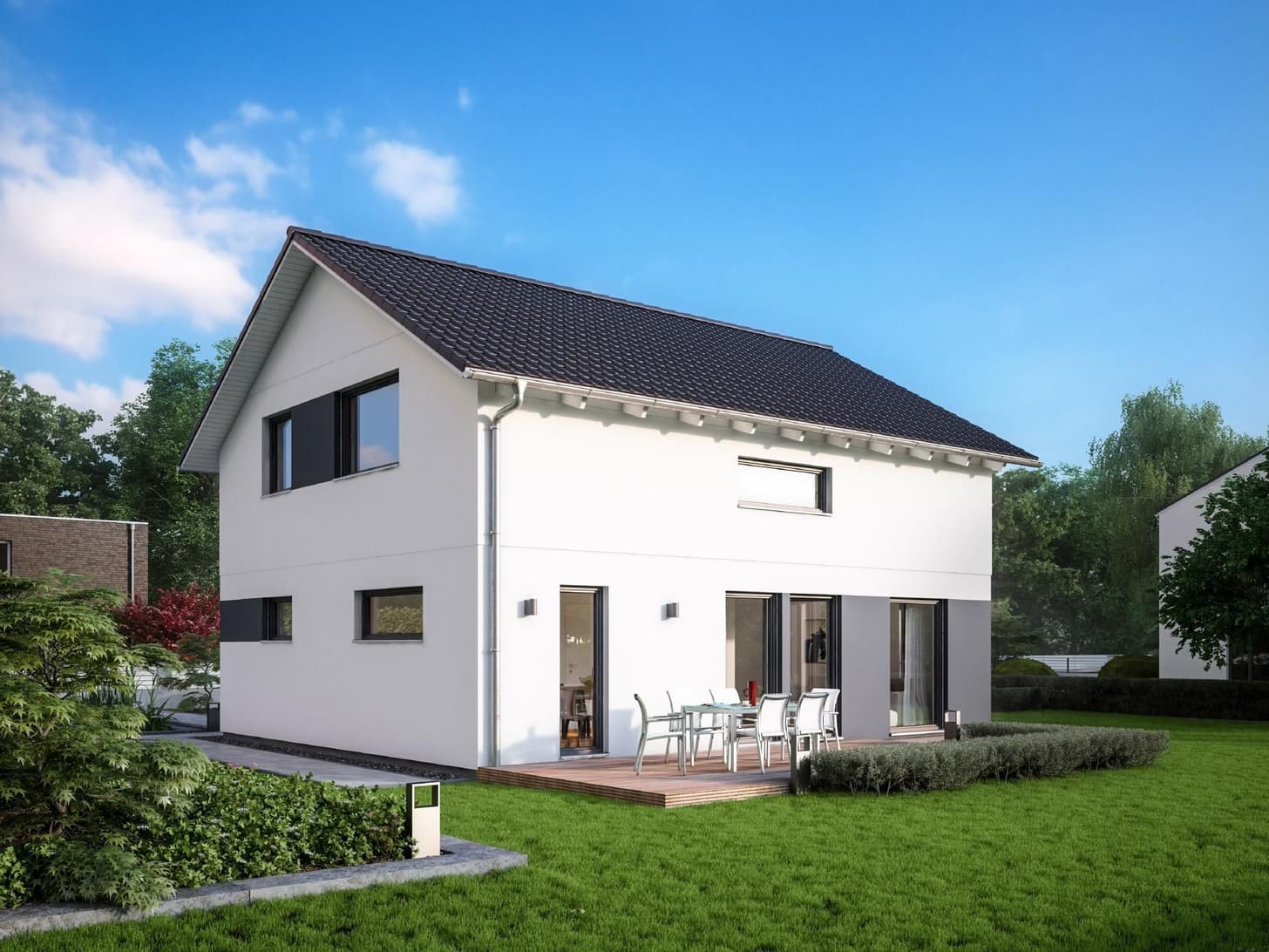 Aktionshaus als Satteldachklassiker von SchwörerHaus