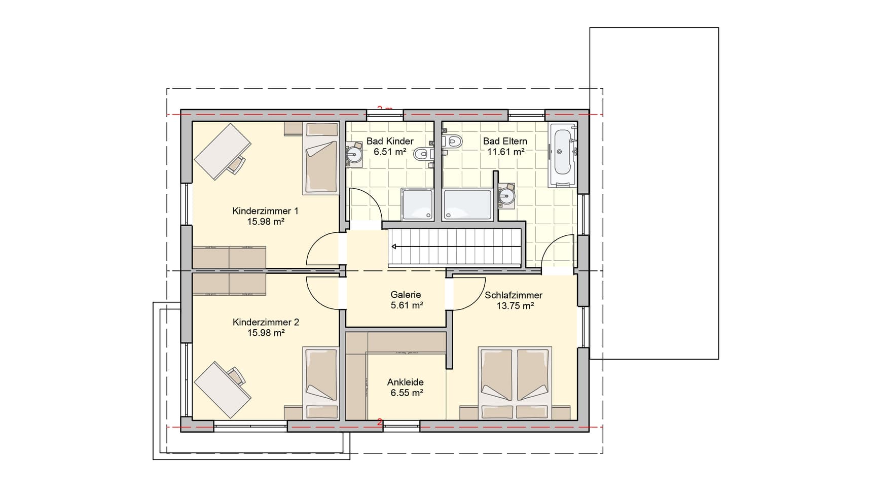 Haus Balance Grundriss DG