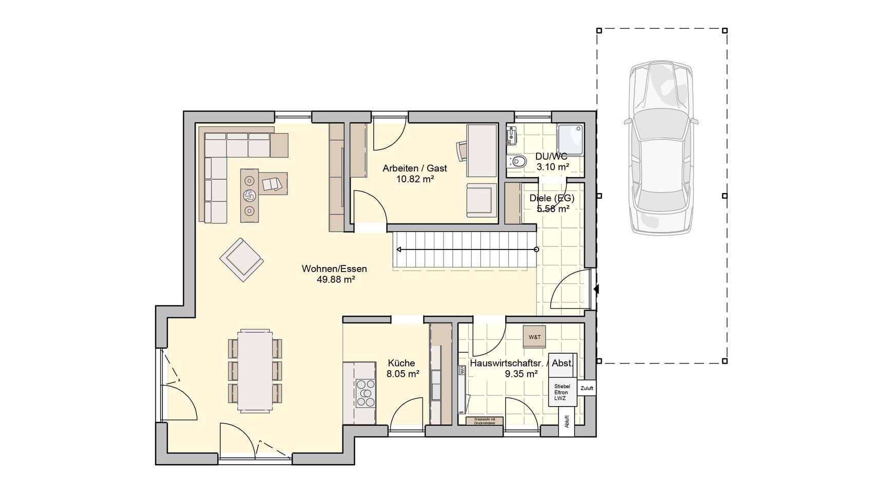 Haus Balance Grundriss EG
