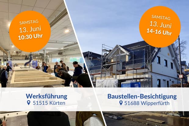 Veranstaltung mit NORDHAUS Werksführung und Baustellen-Besichtigung