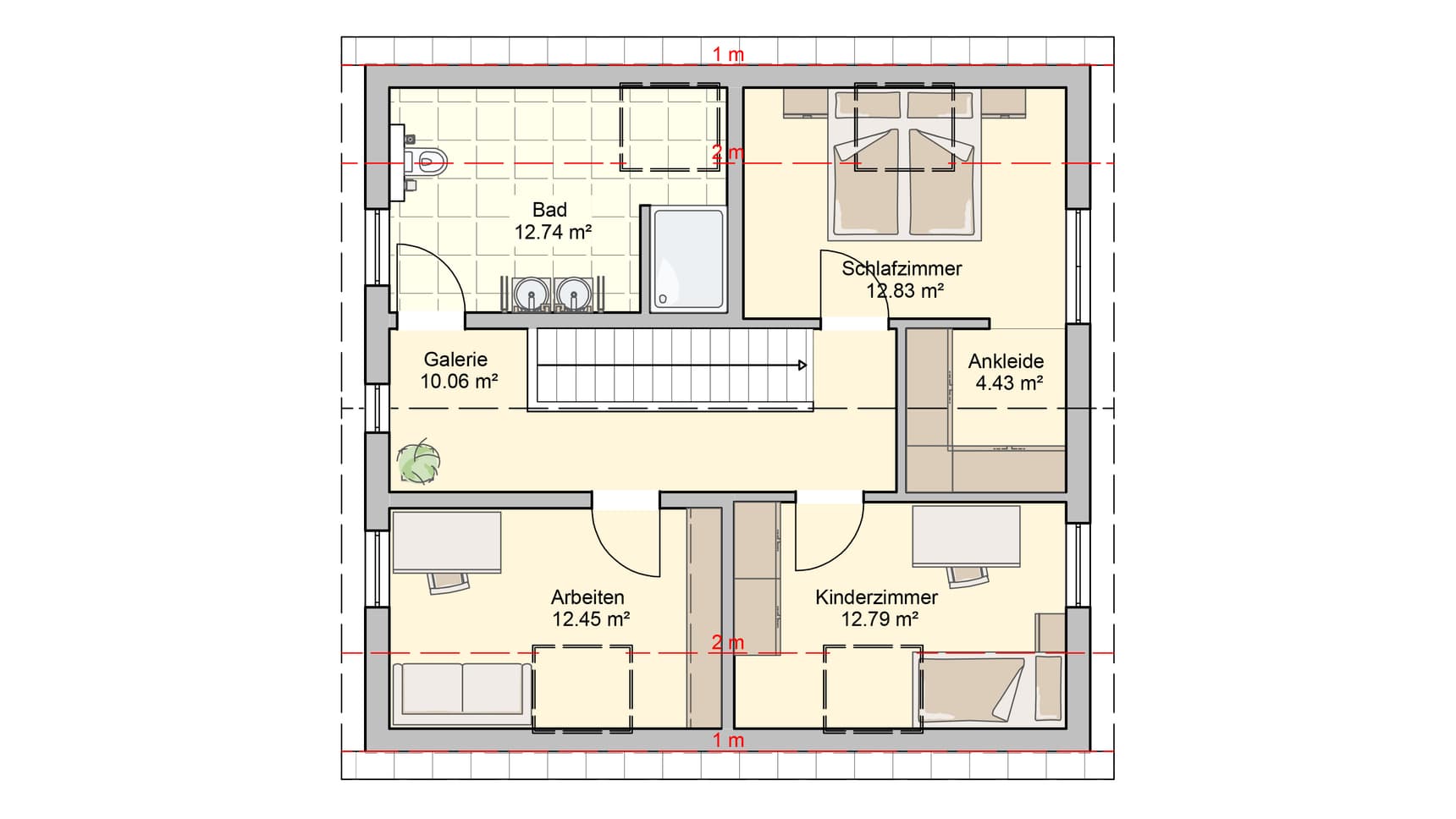Haus Filino Grundriss DG