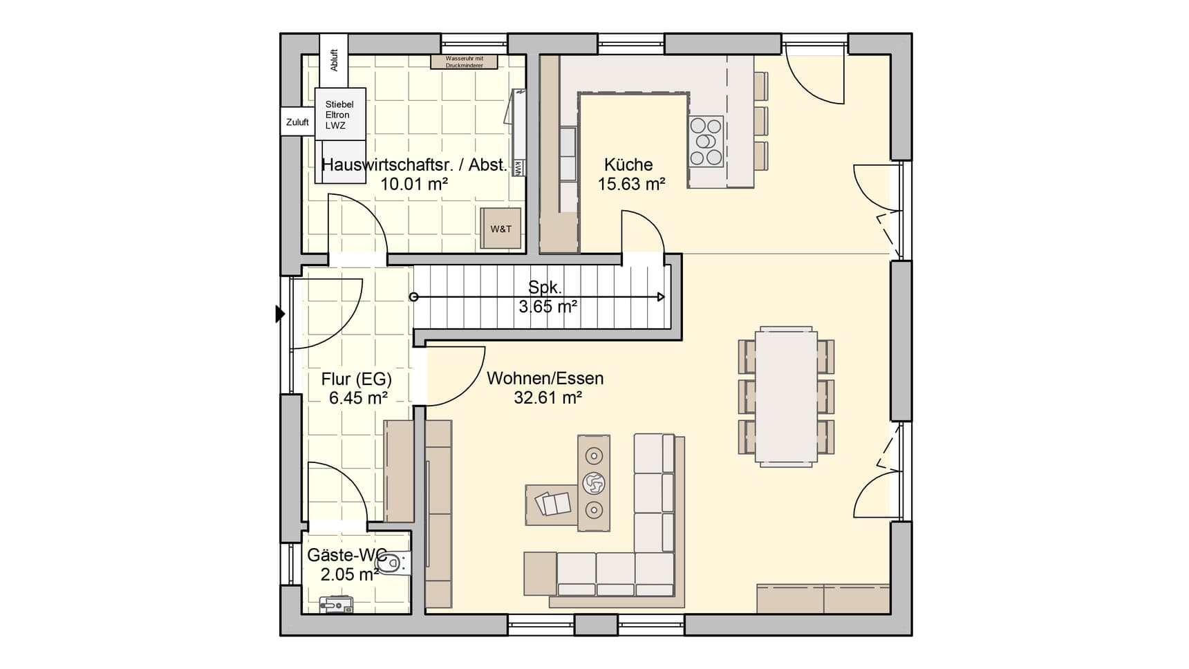 Haus Filino Grundriss EG