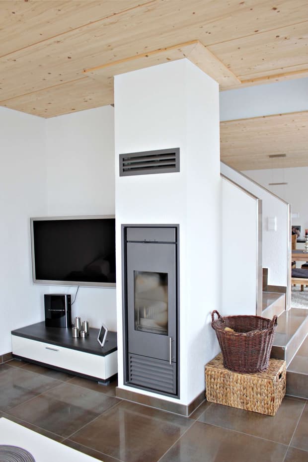 Lehner-Haus Homestory 135 Kamin