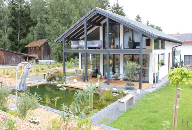 Lehner-Haus Homestory 824 Gartenansicht