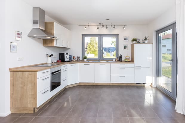 Hanse Haus Villa 165 Adelsried: Küche 