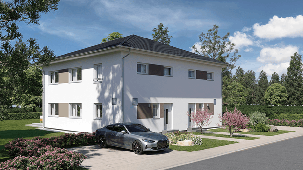 Hausansicht Duett 125 Front