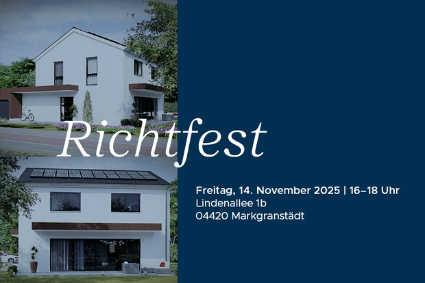 Richtfest in 04420 Markranstädt