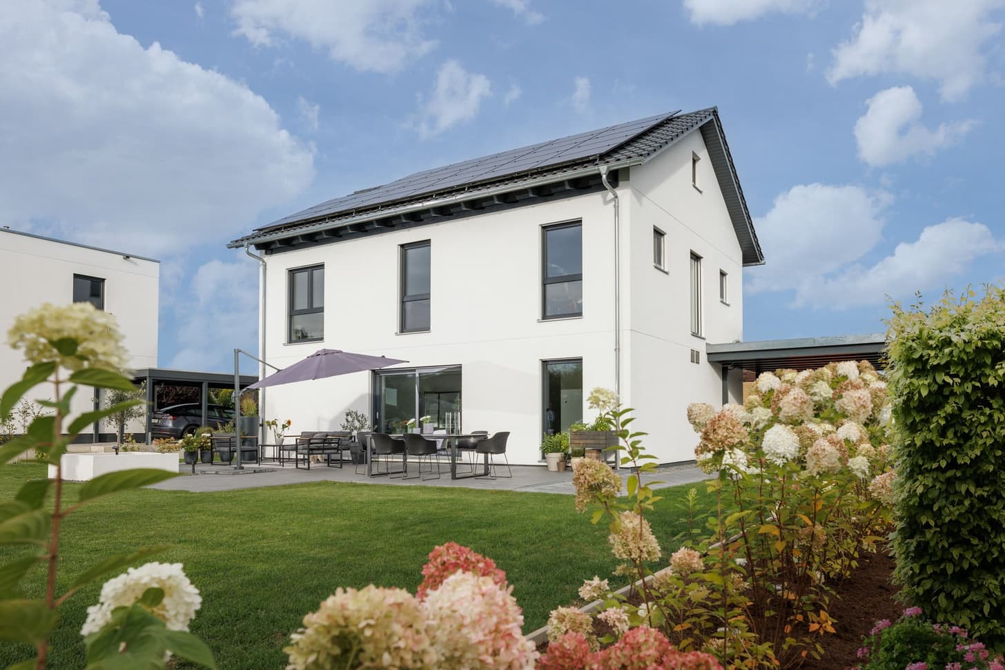 Klassisches-Satteldach-Haus