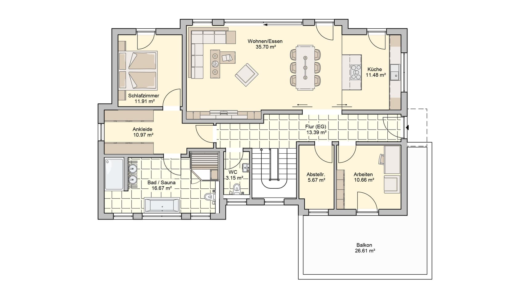 Malgara Grundriss EG