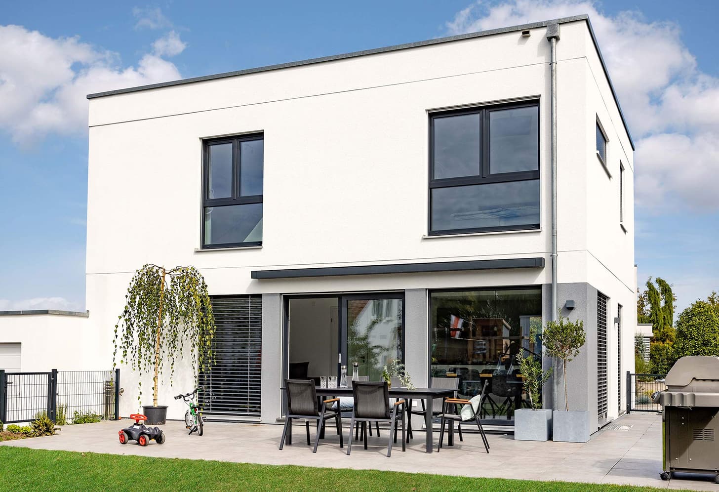 Schwörer-Aktionshaus mit Flachdach