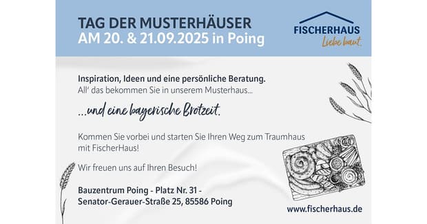 Tag der Musterhäuser Poing
