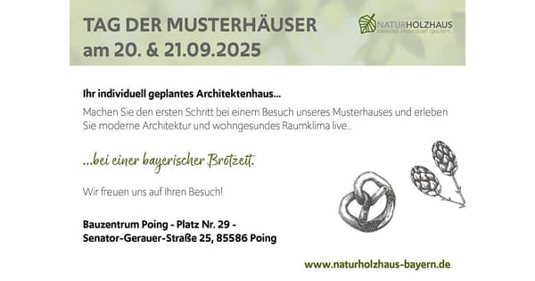 Tag der Musterhäuser