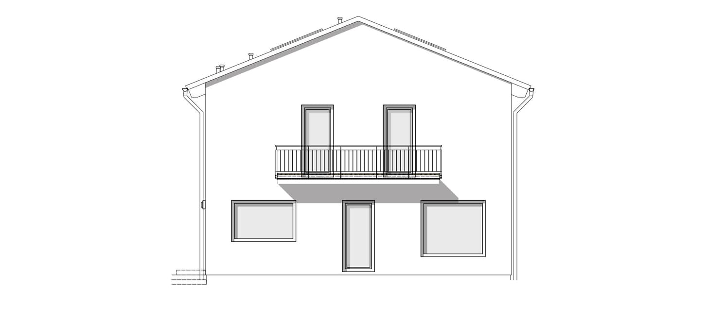 Ein Haus wird gestellt: Mühlacker