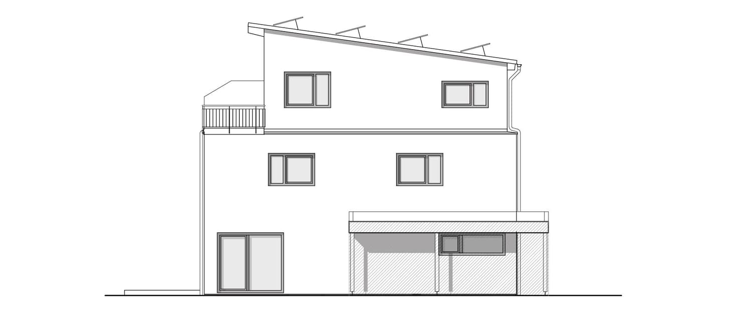 Ein Haus wird gestellt: Benningen