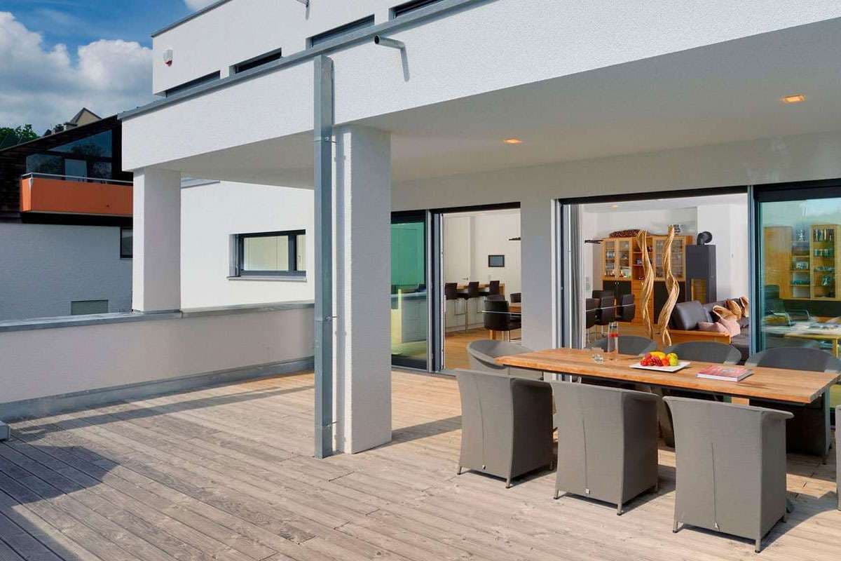 Einfamilienhaus mit Dachterrasse