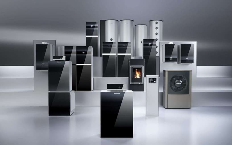 Verschiedene Produkte von Buderus