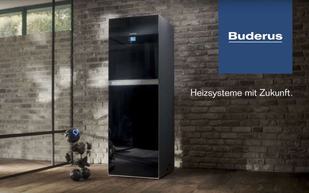 Modernes Heizsystem von Buderus