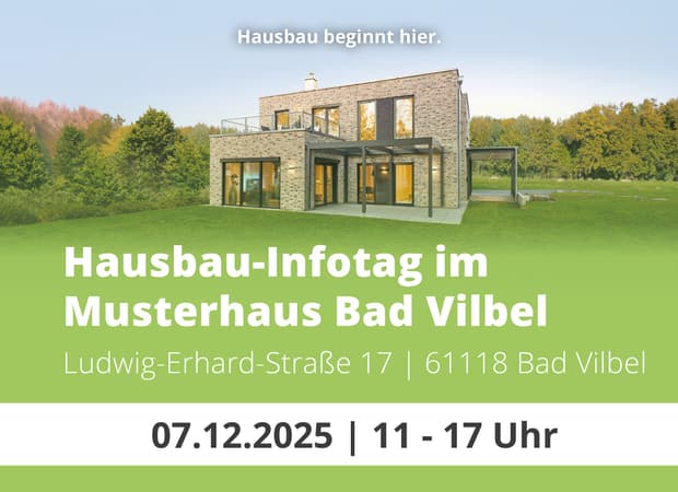 Hausbauinfo Tag Bad Vilbel