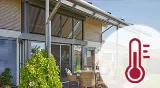Einfamilienhaus mit überdachter Terrasse