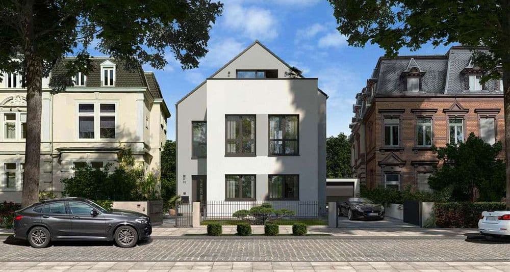 Englisches Townhouse in der Stadt