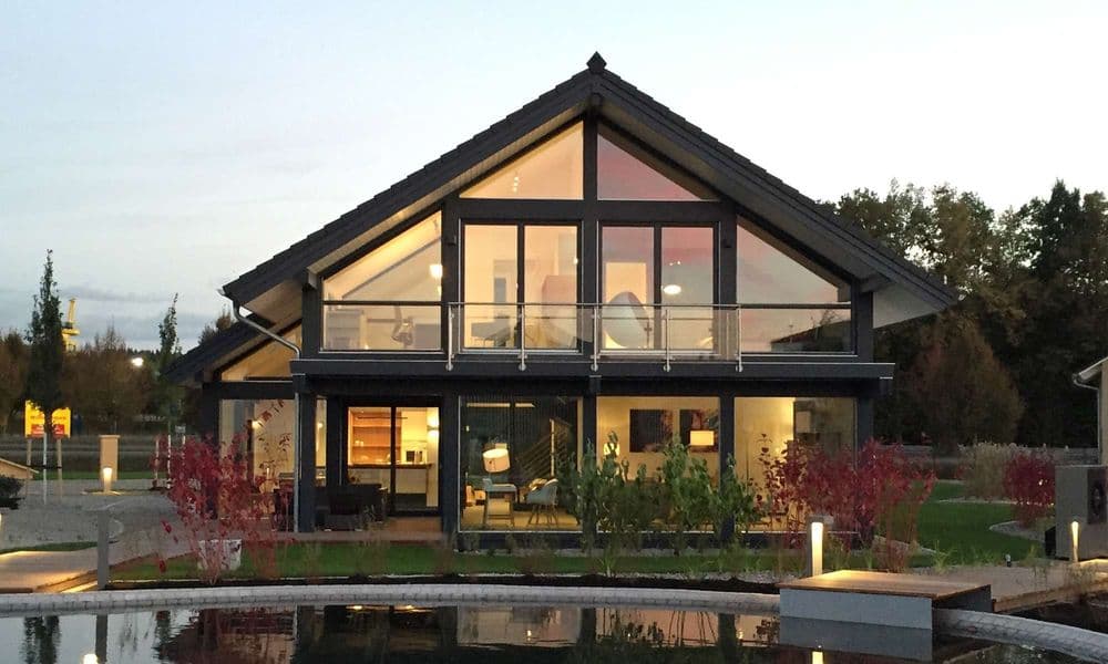 Ein Erker im Holz-Skelettbau