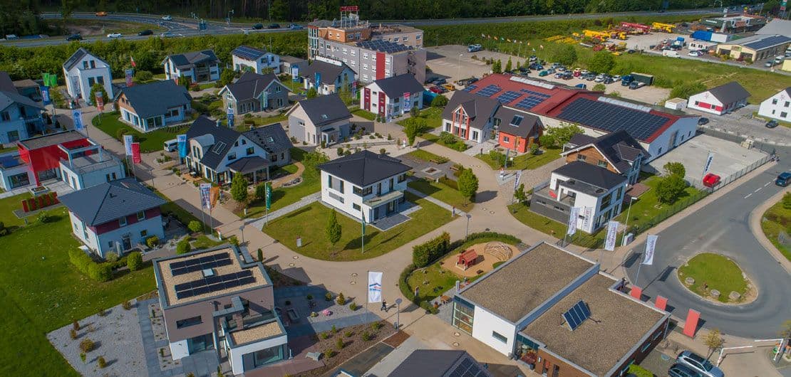 FertighausWelt Nürnberg Außenansicht