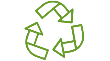 Symbolgrafik für Recycling