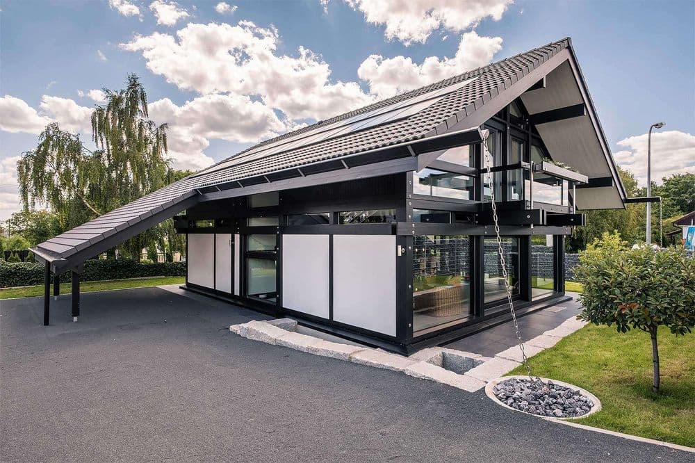 Modernes ehemaliges Musterhaus als Ferienhaus umgebaut