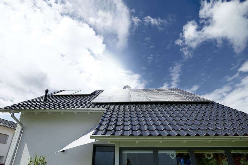 Photovoltaikanlage auf dem Dach
