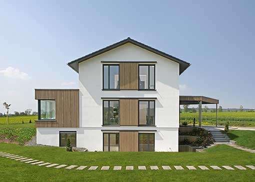 Einfamilienhaus mit Satteldach