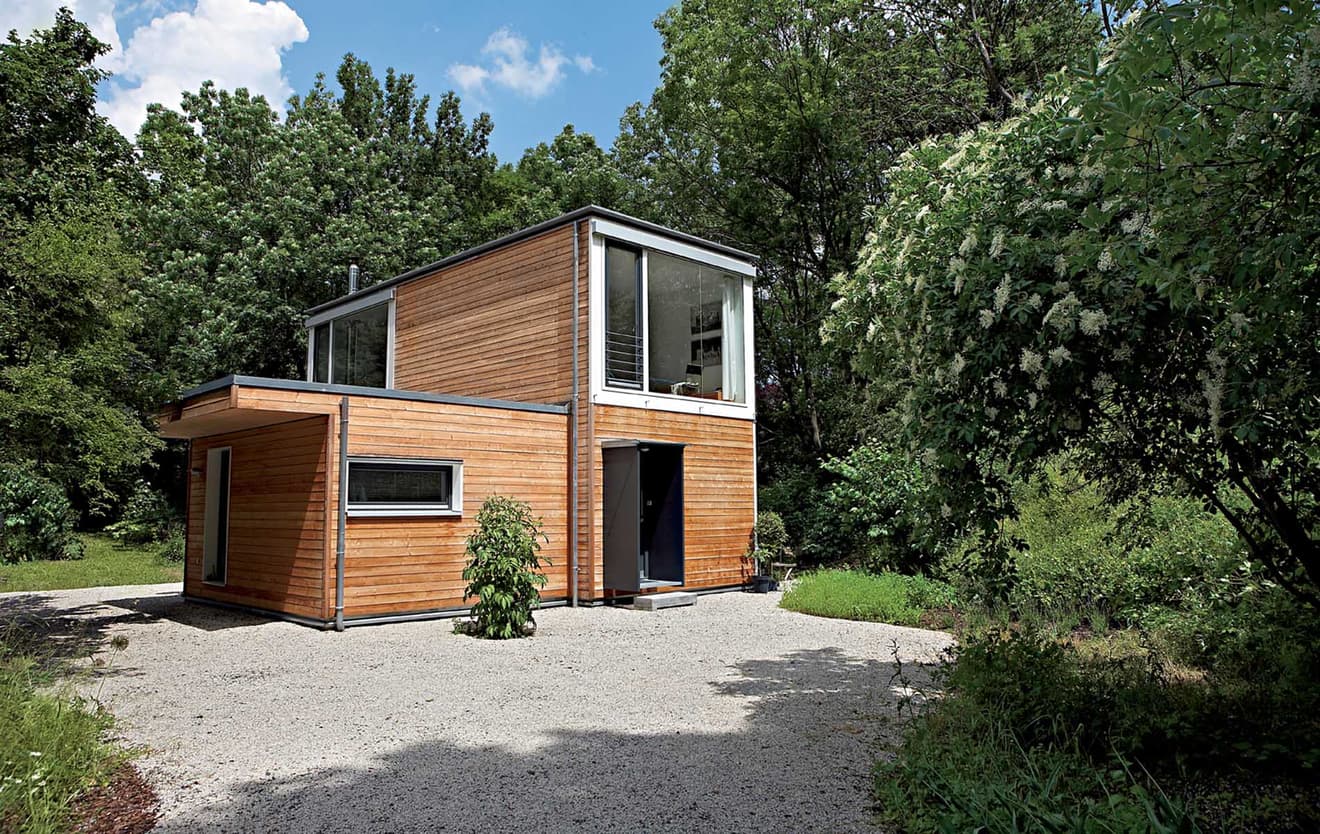 Das Wochenendhaus im Grünen