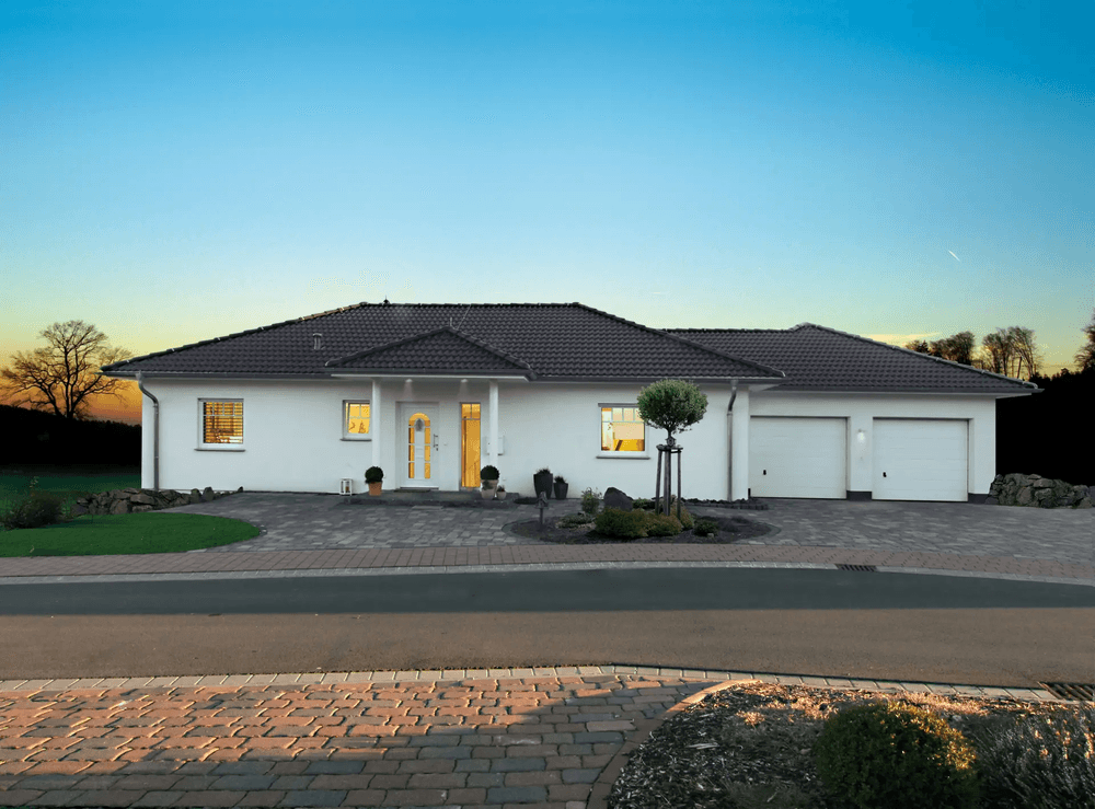 Moderner Bungalow mit Doppelgarage