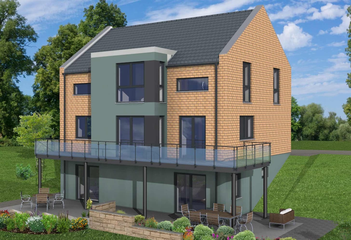 Besichtigung während der Bauphase in 99099 Erfurt - SchwörerHaus