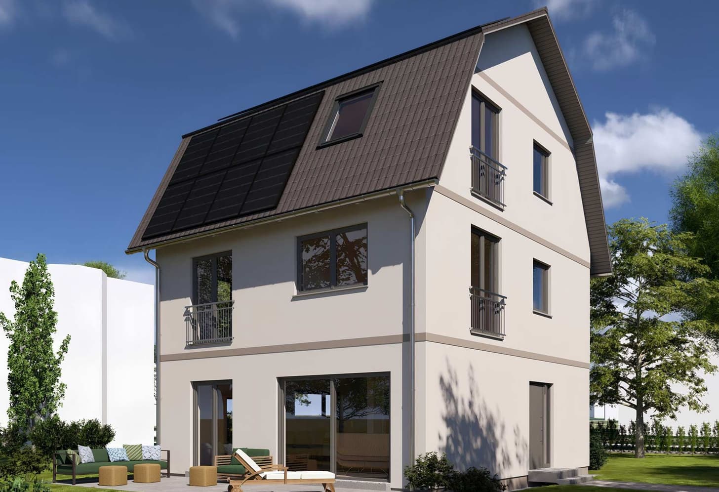 Baustellenbesichtigung in Kleinmachnow von SchwörerHaus