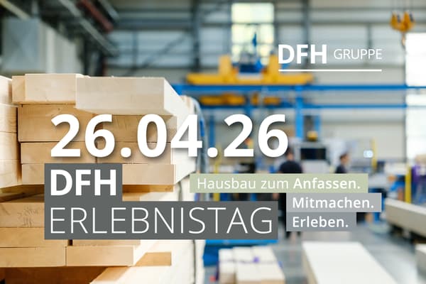 DFH Aktion am Tag des deutschen Fertigbaus